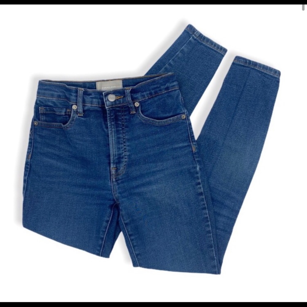 Everlane High Waisted Skinny Jeans Size 24
